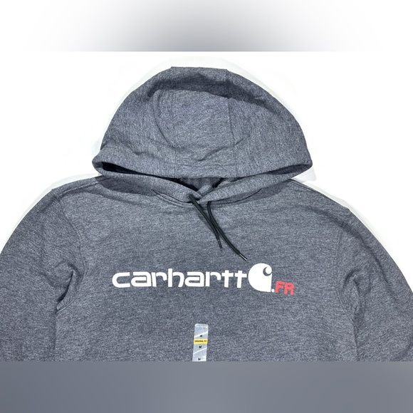 New Carhartt FR Flame Resistant Force Midweight Hoodie Sweatshirt for Men - Picture 3 of 6